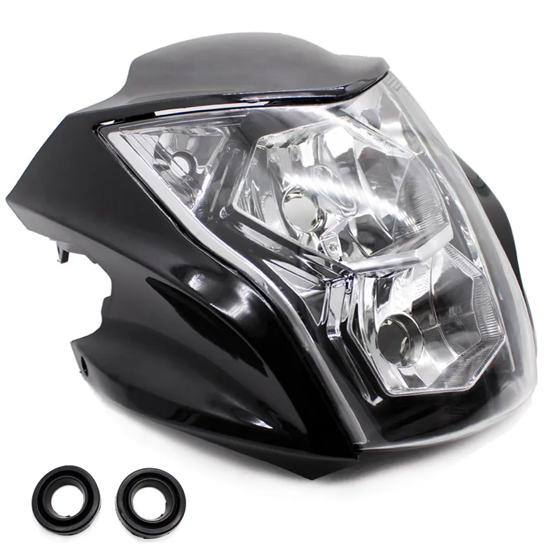 ROAOPP мотоциклетный головной светильник для Kawasaki ER-6N, специальный обтекатель, мотоциклетный головной светильник, лампа Cowling, подходит для 2012
