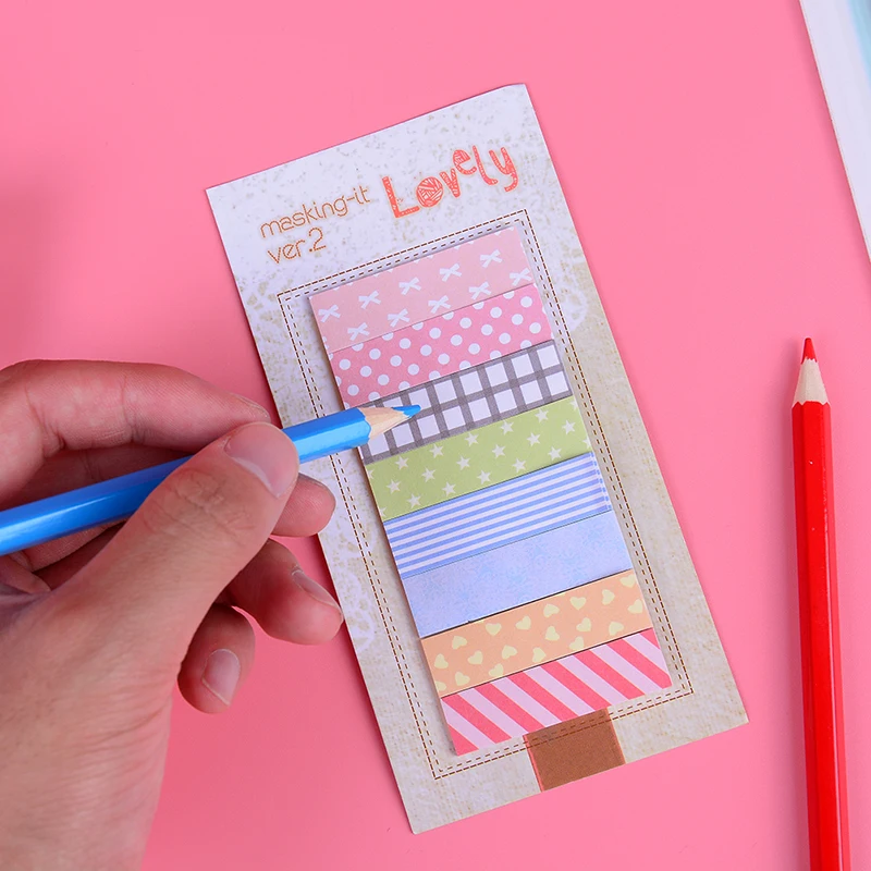 

New 160 Pages Cute Sticker Bookmark Marker Flags Sticky Notes Gift
