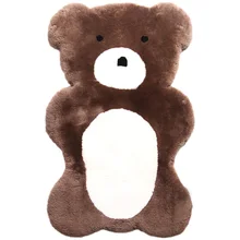 AOZUN австралийская стриженная шерсть овчина Детский ковер Коала мультфильм шерсть игровой Чехол подушки сиденья для домашнего декора дверной коврик для детской комнаты