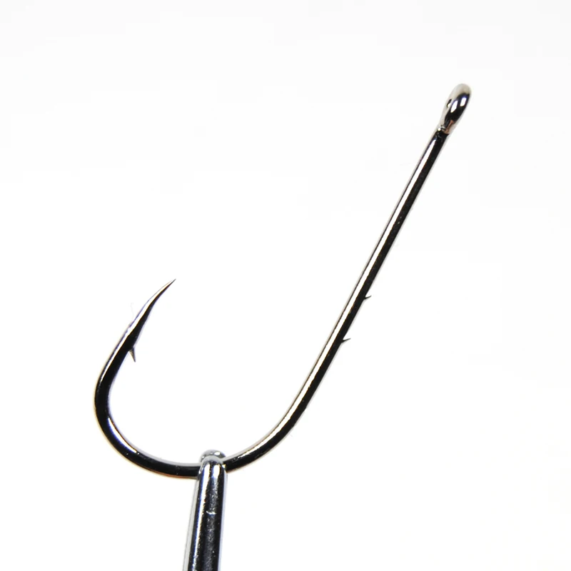 50PCS High Carbon Steel Barbed Fish Hook Baitholder Fishing Hooks Worm Pond Fish Bait Holder Size 10 12 14 1/0 2/0 3/0 4/0 5/0 50PCS High Carbon Steel Barbed Fish Hook Baitholder Fishing Hooks Worm Pond Fish Bait Holder Size 10 12 14 1/0 2/0 3/0 4/0 5/0