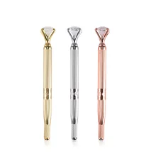 2 шт. ручка для ручного татуажа бровей ручка для микроблейдинга Перманентный макияж 3D бровей вышивка губ Munsu Tebori с кристаллами бриллиант