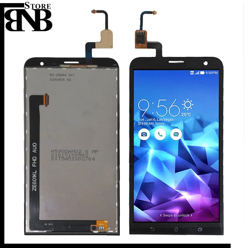 6 0 Lcd For Asus Zenfone 2 Laser Ze601kl Lcd Display Z011d Ze 601kl Touch Screen Digitizer Replacement Ze601kl Lcd Assembly Mobile Phone Lcd Screens Aliexpress