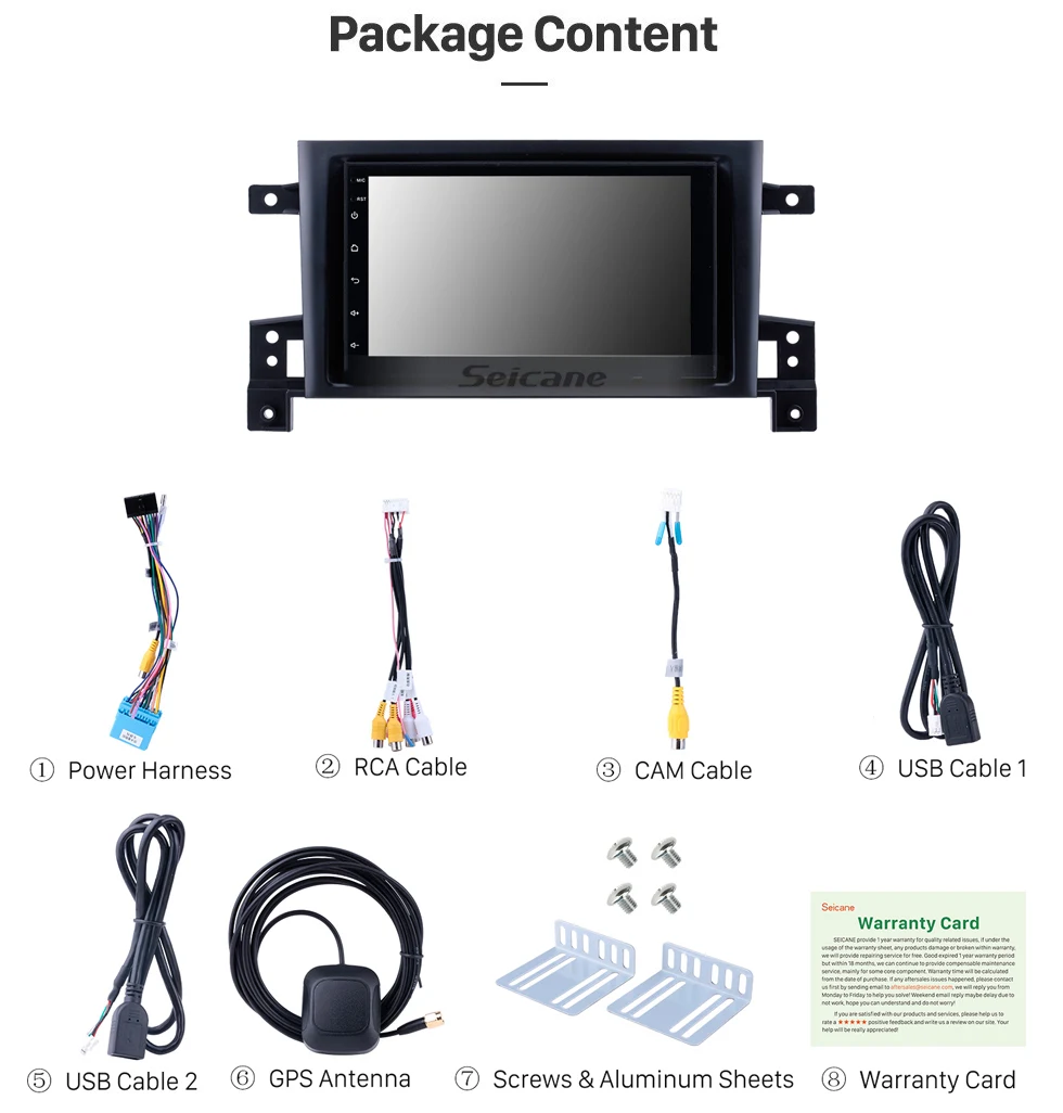 Discount Higher Version RAM 2GB+ROM 32GB Android 8.1 Car GPS Navigation Unit Player For 2005-2015 Suzuki GRAND VITARA Support Radio TPMS 15