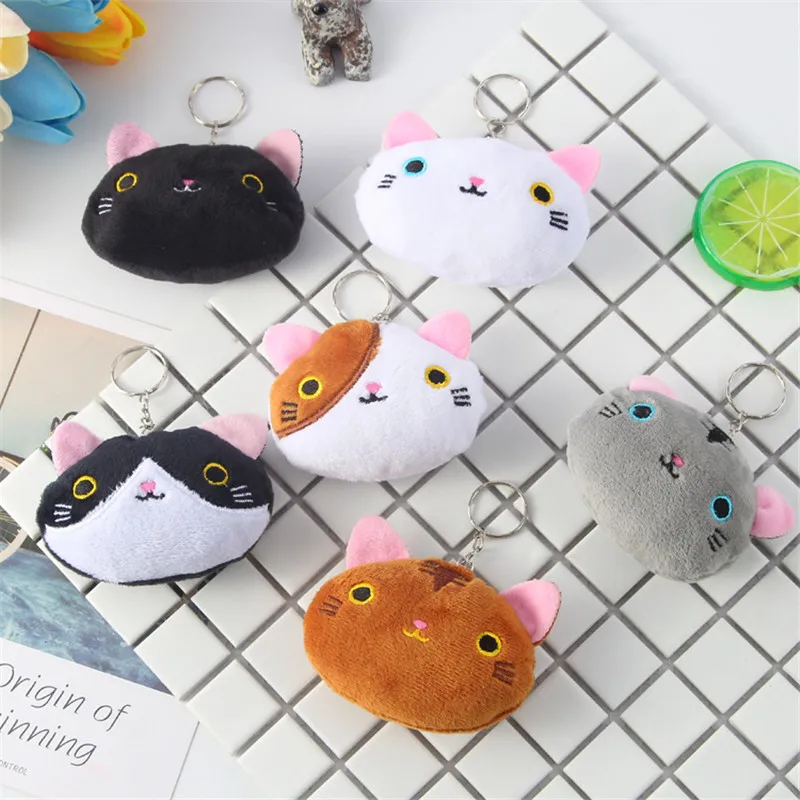 Anime SAN-X Kutusita Nyanko Boots Cat Neko Plush Pendants Toys Key Bag Pendants Dolls 12pcslot Randomly  (2)