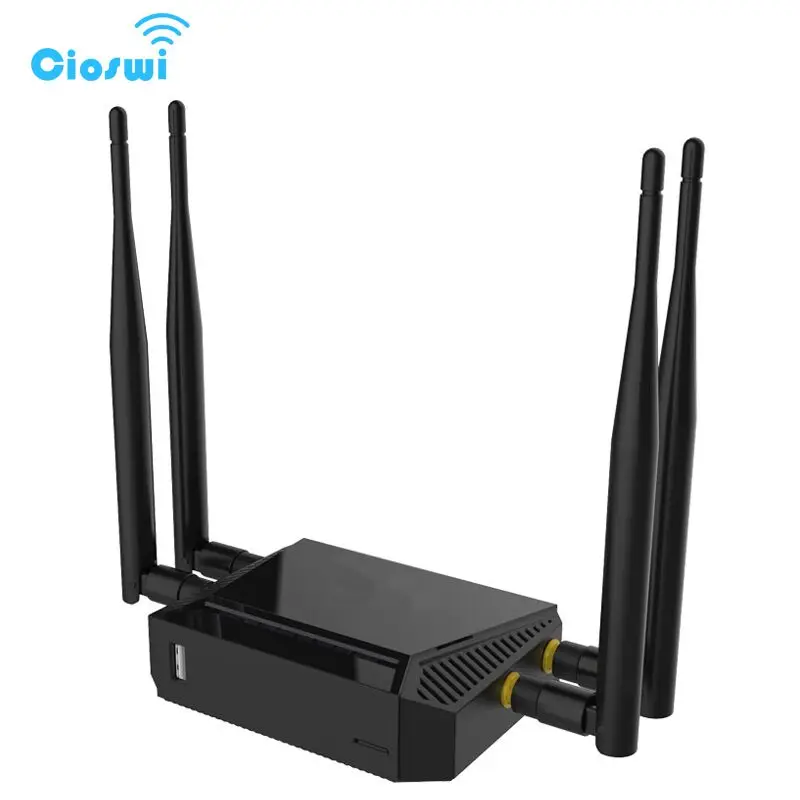 Cio Высокая мощность OpenWrt маршрутизатор 3g 4G модем 300 Мбит/с 3g Wi-Fi маршрутизатор с слотом для sim-карты и USB Wi-Fi повторитель 2. 4G Гц