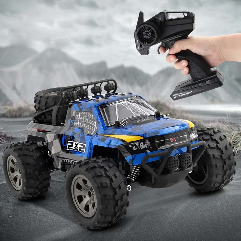

HIINST 2WD Rock Crawler 1/18 Rechargeable Remote Radio Control Truck Off Road RC Car L828