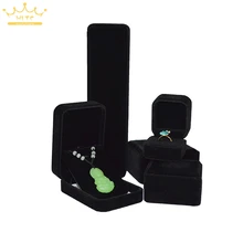 Портативный ювелирный ящик для ожерелья браслет серьги шкатулка для бижутерии Органайзер-коробка для хранения 4 шт./компл