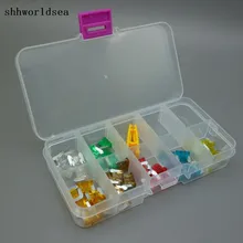 Shhworldsea 90 шт потребительских упаковок для Микро Мини Ассорти автомобильный флашковый предохранитель автопогрузчиков предохранители для джипа с коробкой 5A 7.5A 10A 15A 20A 25A 30A 35A 40A