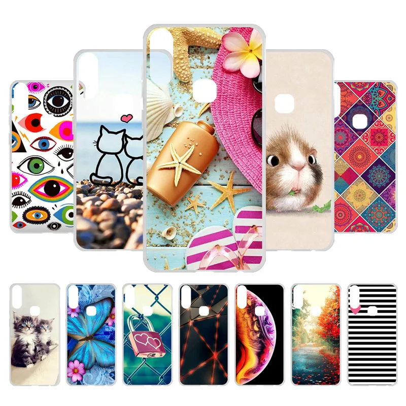 

3D DIY Case For BQ Active 1 Plus Case Silicone Soft TPU Cover For BQ Vsmart Active 1 Plus Vsmart Active 1+ 6.18" Bumper Bags