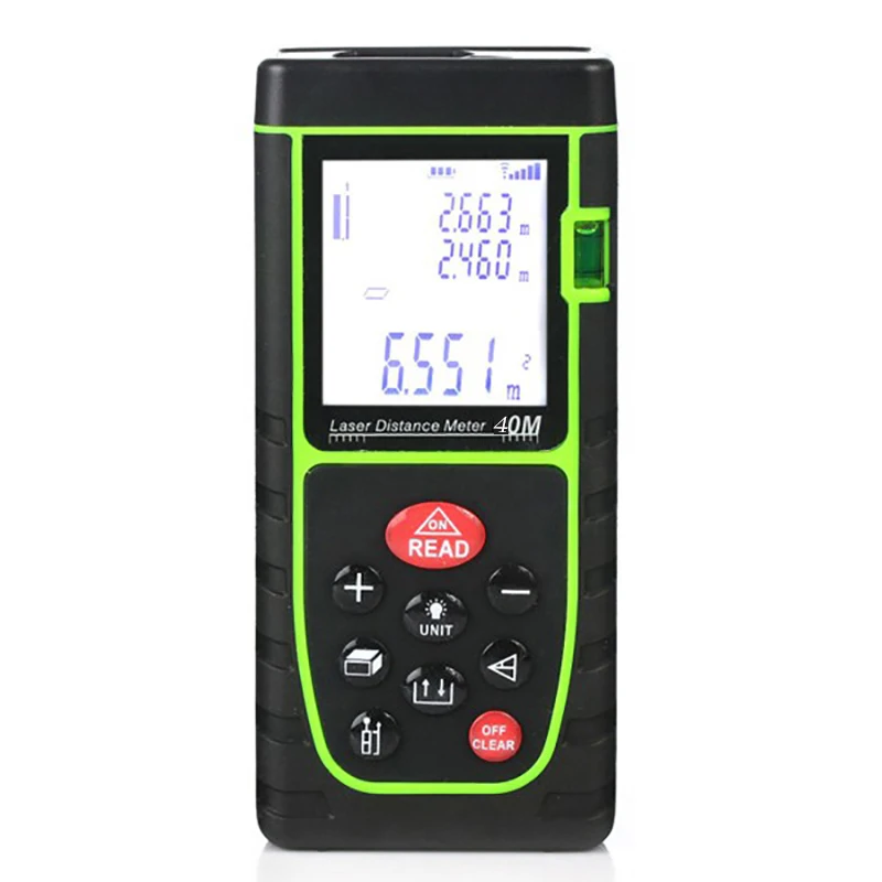 GHIXACTO 40M Laser Ruler Rangefinders Digital Distance Meter Measurer Range Finder Lazer Metreler Build Laser Tape Range Finder GHIXACTO 40M Laser Ruler Rangefinders Digital Distance Meter Measurer Range Finder Lazer Metreler Build Laser Tape Range Finder