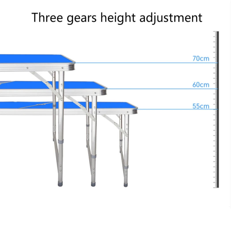 Подъемный устойчивый стол для кемпинга, многофункциональный открытый набор стола и стула, простой портативный стол для пикника, обеденный стол, уличная мебель