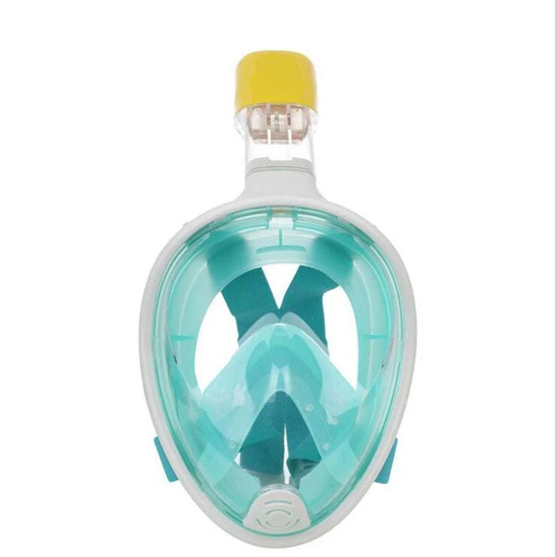 Маска для дайвинга на все лицо, съемная сухая летняя маска для подводного плавания и подводного плавания, тренировочная маска для подводного плавания с защитой от запотевания под водой