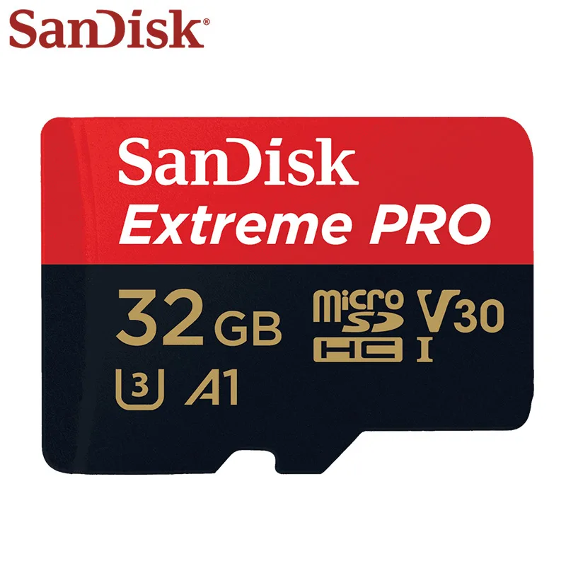 SanDisk Extreme PRO Micro SD карта скорость чтения 170 МБ/с./с 128 Гб 64 Гб U3 V30 A2 карта памяти SDXC флэш-карта TF карта 4K UHD