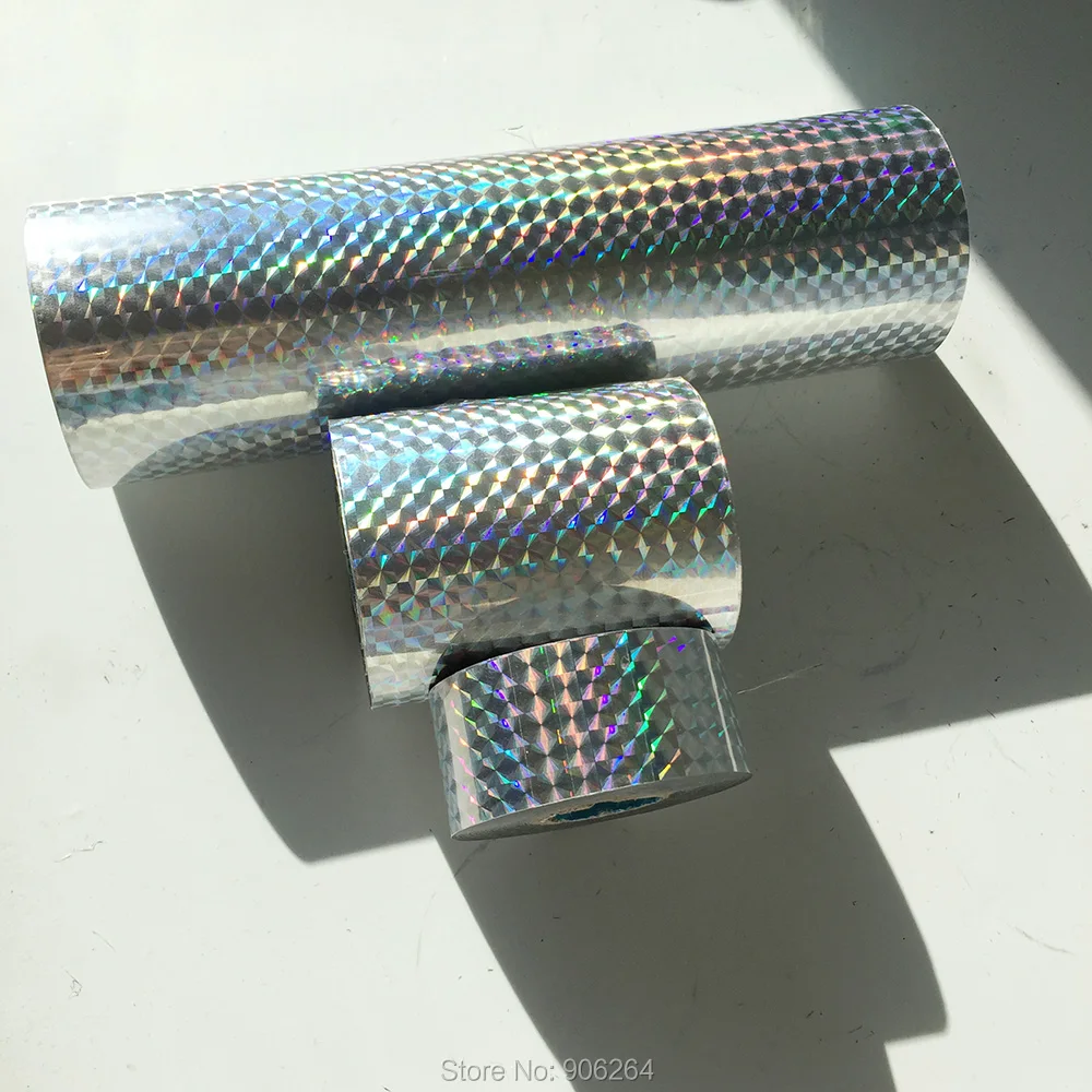 PACKAGE WITH 100 HOLOGRAPHIC PAPERS //1 SIDE //30X21 CM NEW