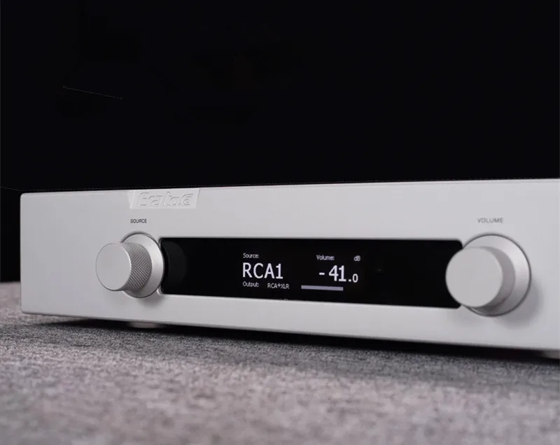 

M-001 Copy / Study Switzerland HiFi Dual channel Pre amplifier JFET full Separate Power Amplifier Upgraded Version