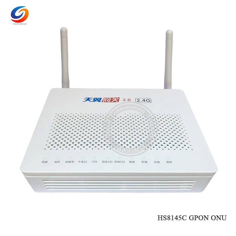 Новинка 2019 оптовая продажа 50 шт HS8145C GPON EPON ONU ONT FTTH 1GE + 3FE 1TEL WIFI HGU роутер модем лучшая