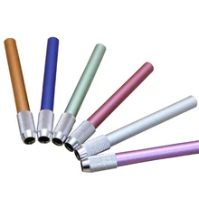 Металлический держатель для карандашей с одним концом, зажим для карбонового стержня, Эскиз карандаша