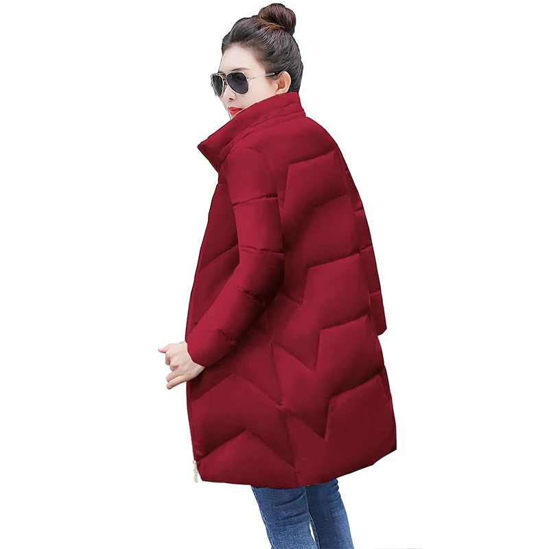 

Winter Jacket Women Plus size 2019 New Ukraine 6XL Womens Down Cotton Coat Thick Warm Winter Coat jackets Female Long Parkas