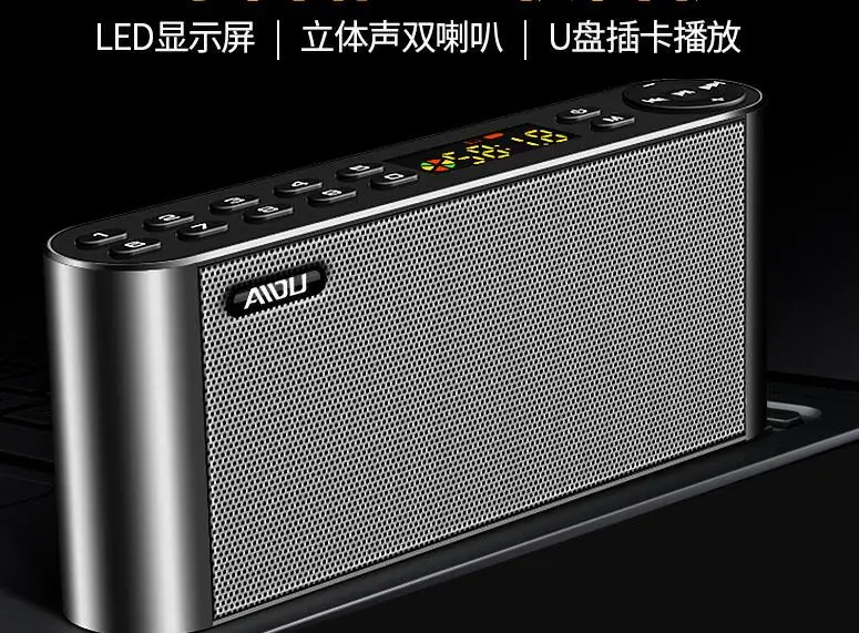 Portable Outdoor Bluetooth Wireless Speaker Built-in Microphone Bass Stereo Subwofer Support TF Handfree Audio for Xiaomi IPhone (24)