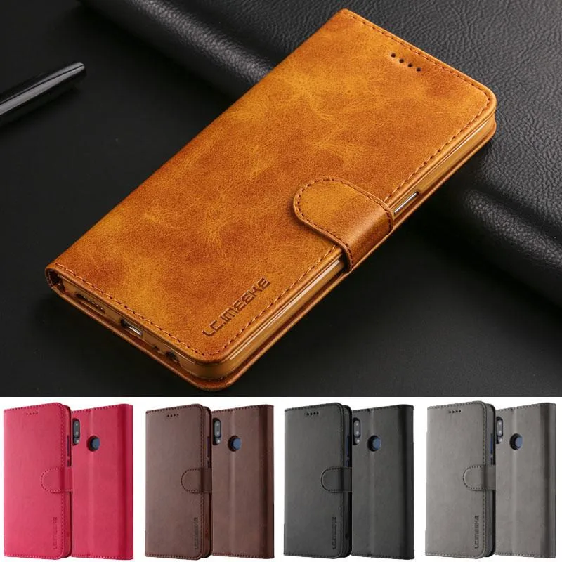 

Luxury PU Leather Wallet phone cover For Huawei P20pro Nova3E P9 P10 Flip book case For Huawei Mate9 Mate10 lite Stand Bag Case