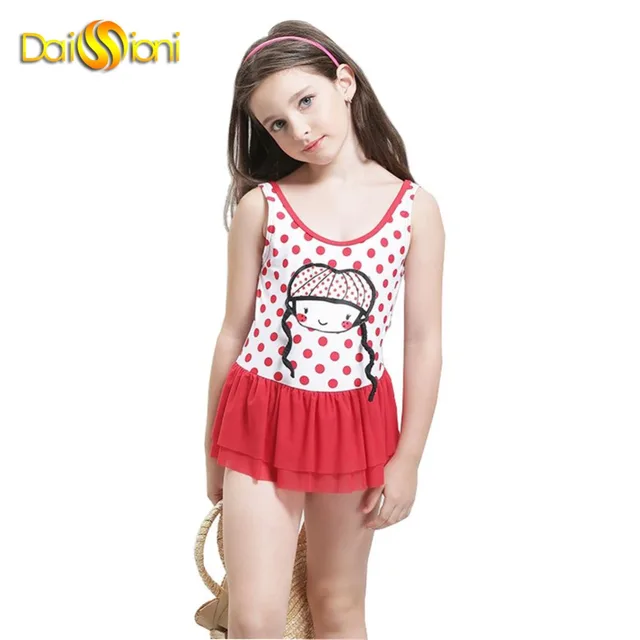 Girls Swimsuits 2017 Children's Swimwear for Girls Swim Skirt Kids