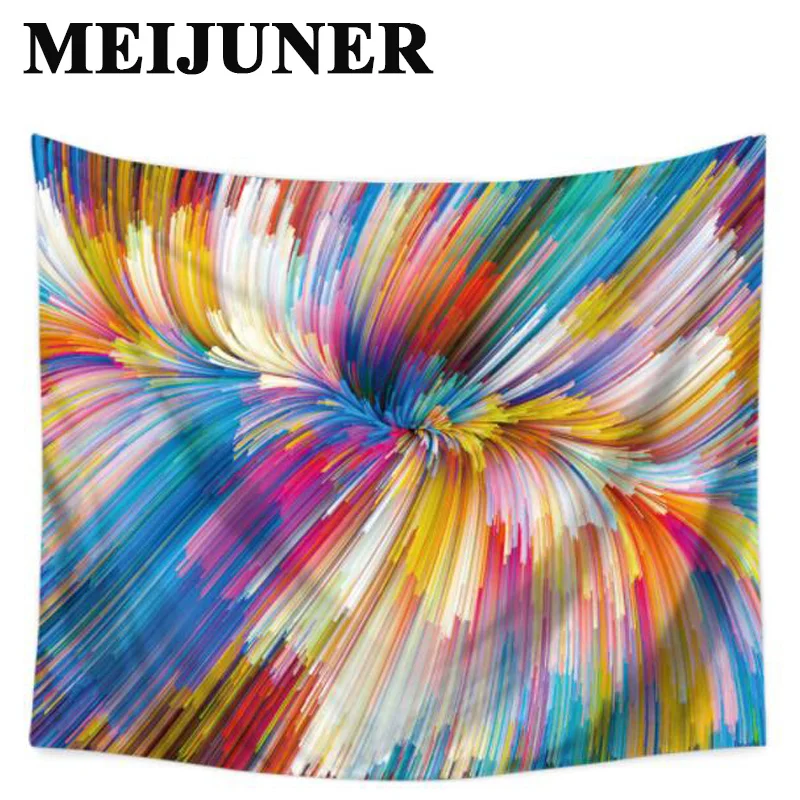 

Meijuner Hanging Wall Tapestry Polyester Fabric Mandala Bohemia Retro Ethnic Paisley Art Printed Towel Blanket Home Decor MJ118
