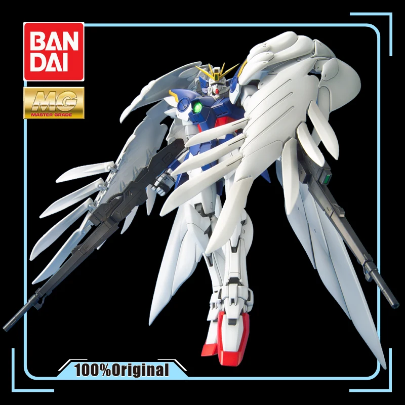 BANDAI MG 1/100 мобильный отчет Gundam крыло бесконечный вальс Крыло Gundam нулевые эффекты фигурка модель модификация