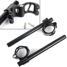 BIKINGBOY 41, 43, 45, 46, 47, 48, 50, 51, 52, 53, 54, 55 мм, руль с зажимом, вилка, разделенная ручка, для мотоцикла, кафе, для гонщика, регулируемый, мото