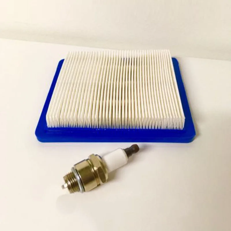 

For Briggs & Stratton Air Filter Spark Plug Replacement 491588 491588s RJ19LM J19LM 399959 Kit Newest