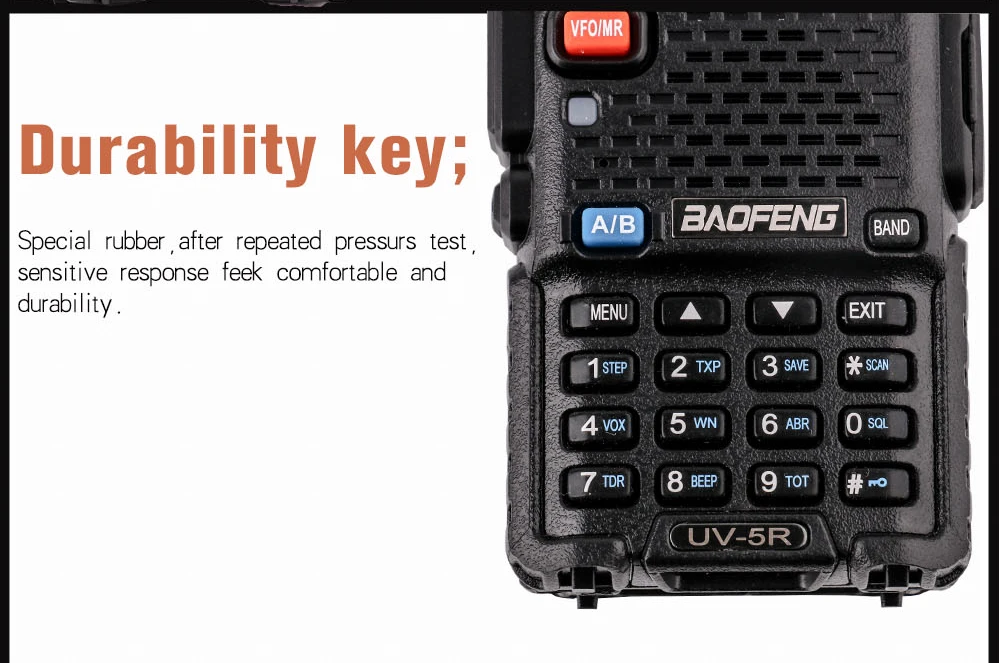 2 шт Handy 8 Вт BaoFeng UV-5R de 10 км охотничья рация дальний радиосвязь comunicador profissional FM uv 5r+ двухсторонняя радиоприемная рация ham