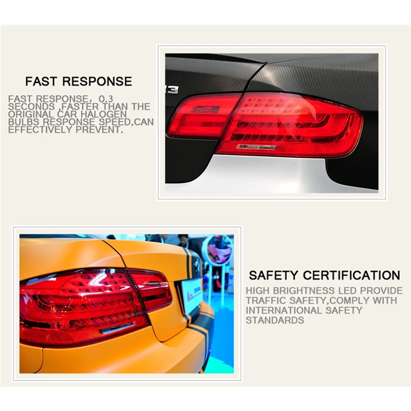 Excellent Car Styling LED Tail Lamp for BMW M3 E92 E93 Tail Lights 2008-2013 for M3 Rear Light DRL+Turn Signal+Brake+Reverse LED light 20 Excellent Car Styling LED Tail Lamp for BMW M3 E92 E93 Tail Lights 2008-2013 for M3 Rear Light DRL+Turn Signal+Brake+Reverse LED light 20