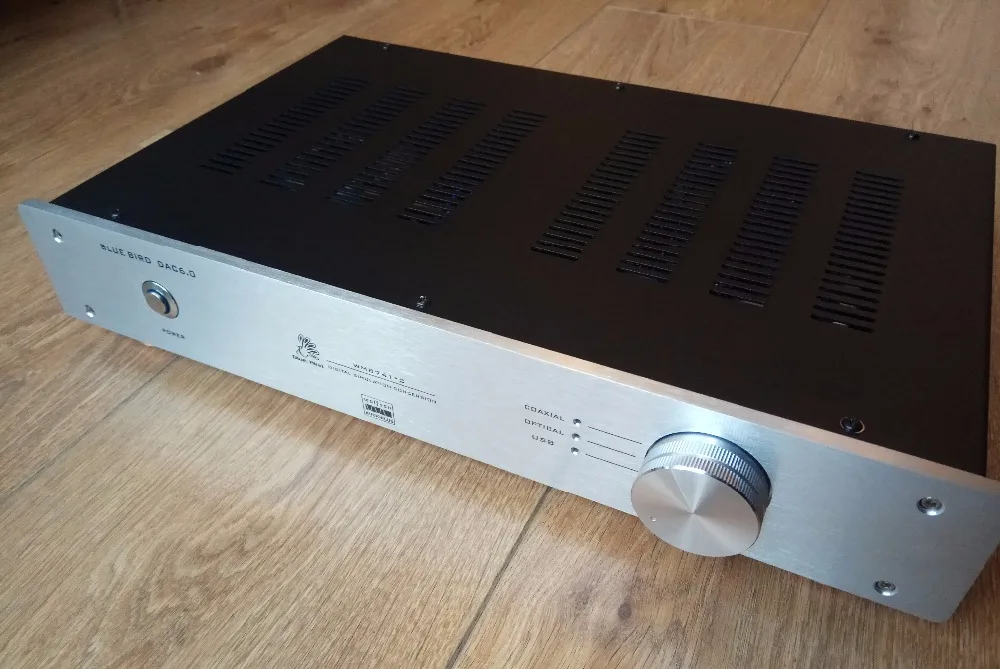 Bluebind DAC6.0 двойной WM8741 Xmos ЦАП HIFI EXQUIS коаксиальный Оптический декодер динамический