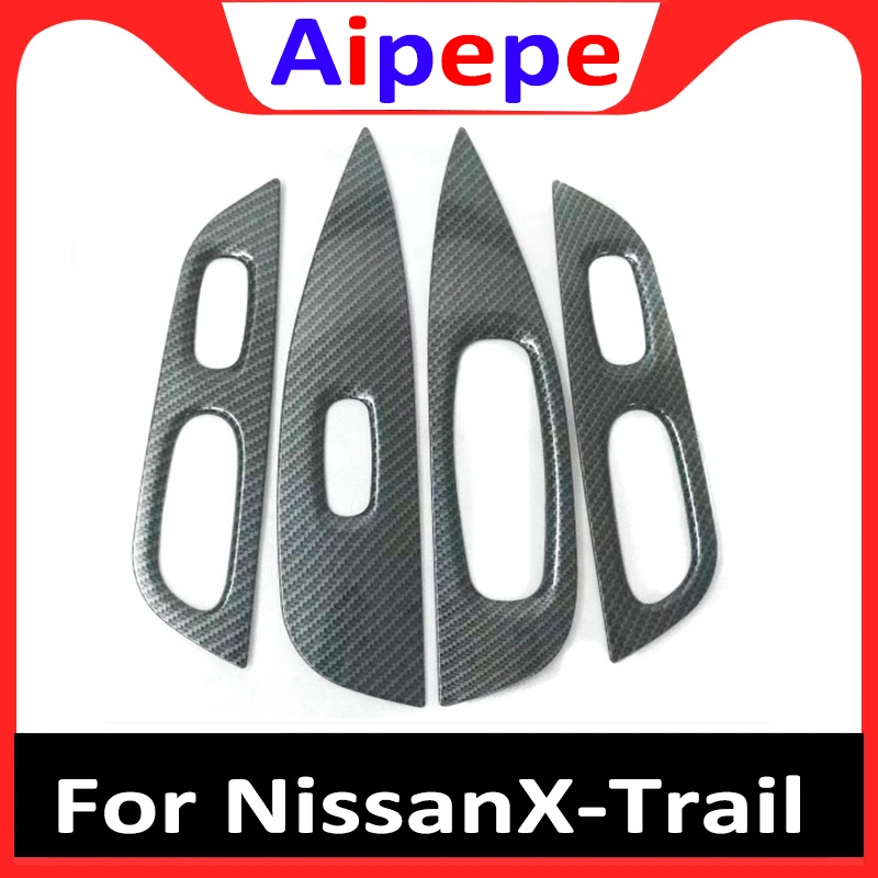 Для Nissan X trail xtrail T32/Rogue 2014 2019 хромированный ABS чехол на панель переключателя стекла