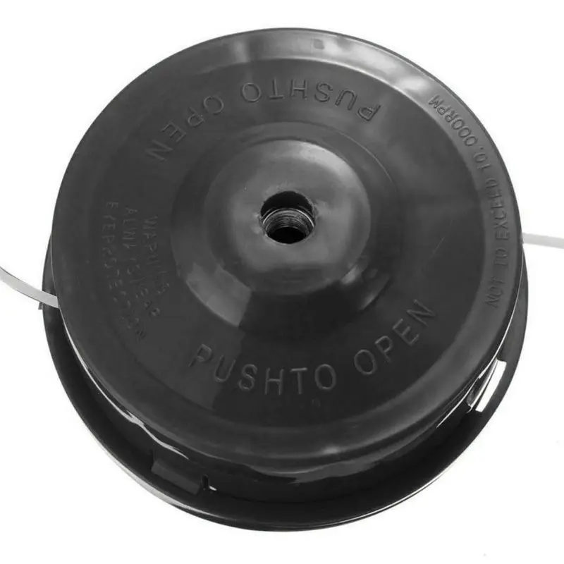 Universal Nylon Brush Cutter Mower Bump Spool Grass Trimmer Head Black