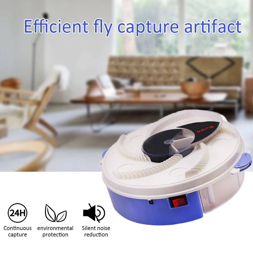 Electric Effective USB Fly Trap Automatic Flycatcher Insect Traps Pest Reject Control Catcher Mosquito Flying Fly Killer