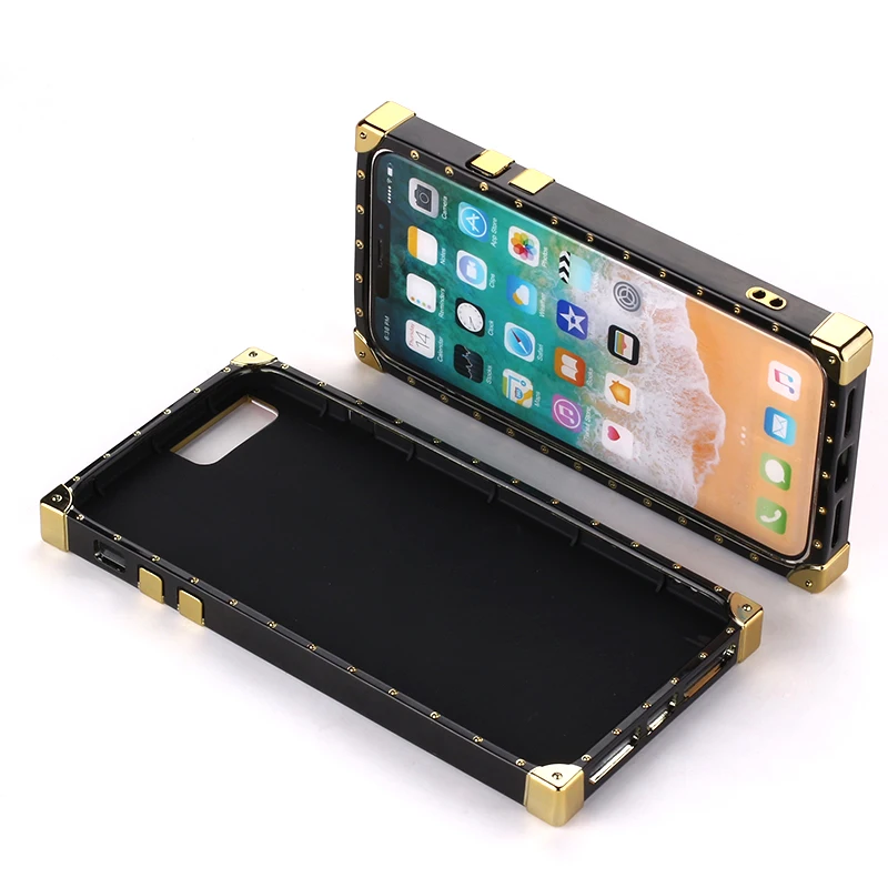 Кожаный чехол с тиснением под золото для iPhone 12 11 Pro 6S XS Max XR 7 7Plus 8 8Plus X|Бамперы| |