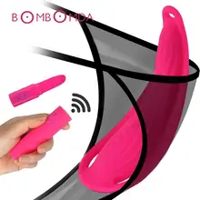 Wireless Remote Wearable G Spot Vibrator for Women Clitoris Stimulation Dildo Panties Vibrator Sex Toys for Woman Masturbation