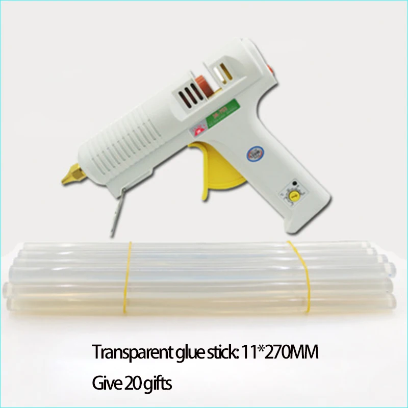 110 Вт термоплавкий клеевой пистолет Регулируемый высокотемпературный клеевой пистолет Graft ремонтный инструмент термопистолет AC110-240V для 11 мм клеевой палки
