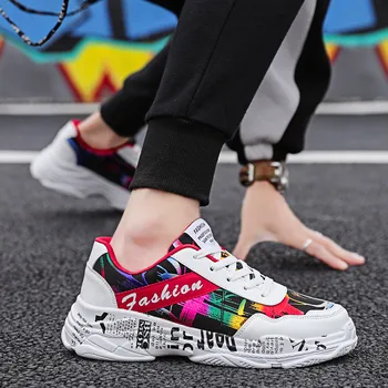 

New Cold Sticky Shoes Spring Sports Shoes Student Casual Sports Shoes Breathable Youth Tend Wild Men's Fashion Sneakers