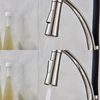 Black LED Kitchen Sink Faucet Swivel Pull Down Kitchen Faucet Sink Tap Mounted Deck Bathroom Mounted Hot and Cold Water Mixer ► Photo 2/6