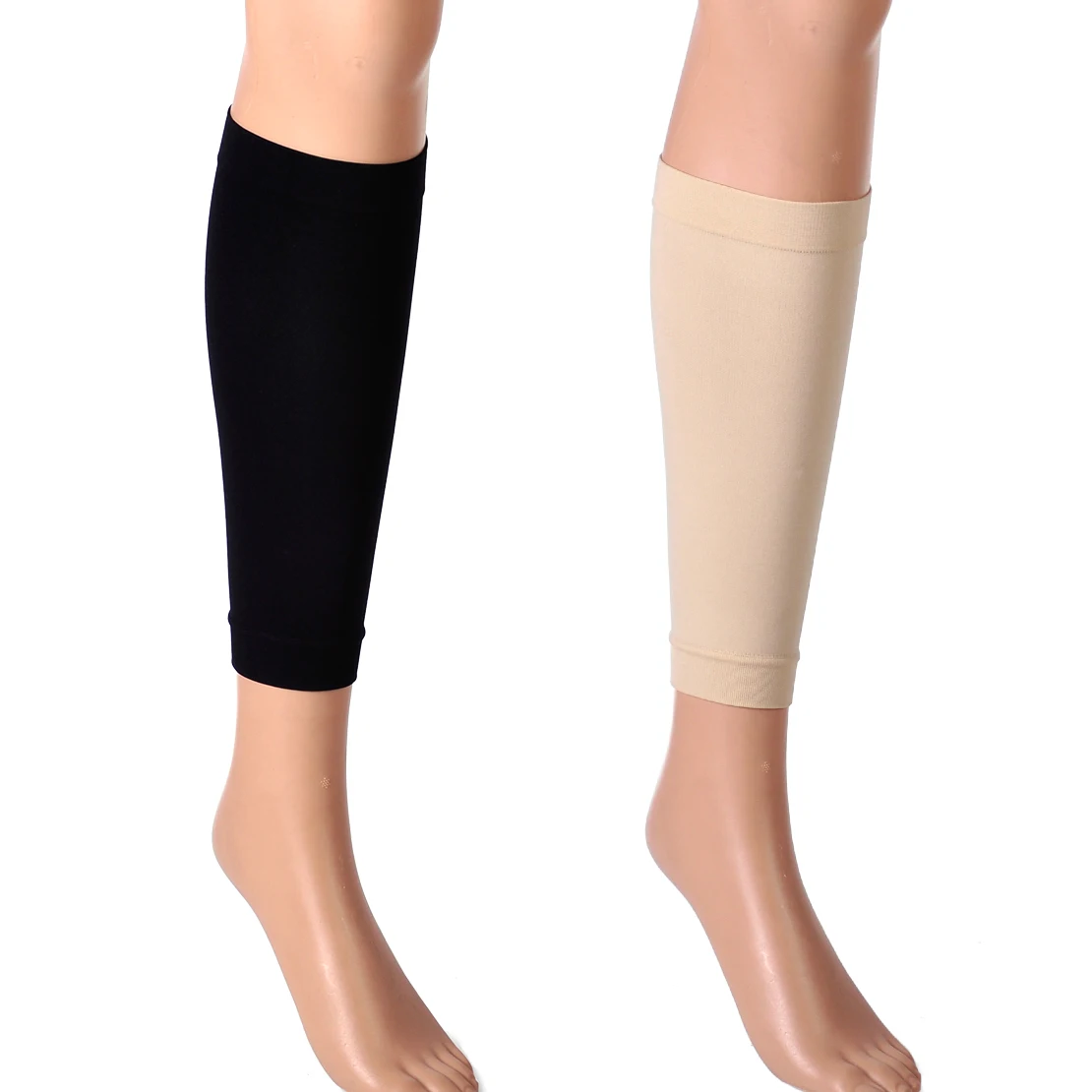 

New 1 Pair Spandex Medical Support Leg Shin Socks Calf Slim Sleeve Sock Compression Brace Wrap Hot for Women Lady Dancing Warmer