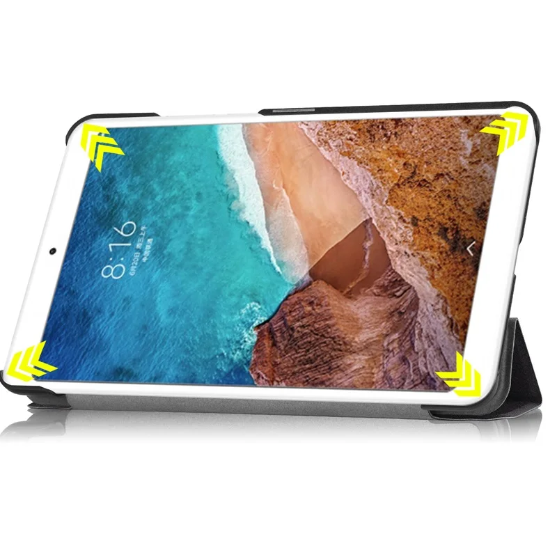 Тонкий чехол Utral для Xiaomi MiPad 4 MI Pad Умный складной книжка из ТПУ с подставкой умный 8