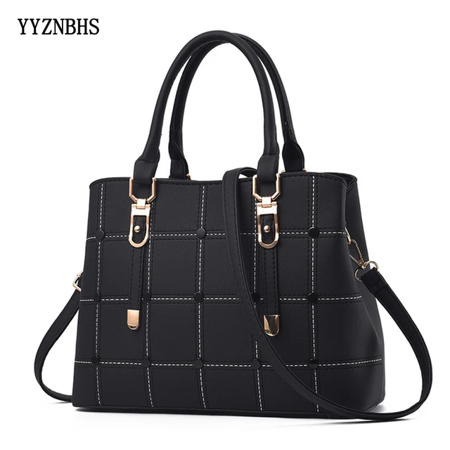 $US $17.58  Luxury Handbags Women Bags Designer PU Leather Casual Tote Bag Ladies Hand Bags Women Shoulder Mess