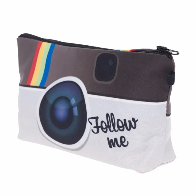 Jom Tokoy Printing Makeup Bags With Multicolor Pattern Cute Cosmetics Pouchs For Travel Ladies Pouch Women Cosmetic Bag -