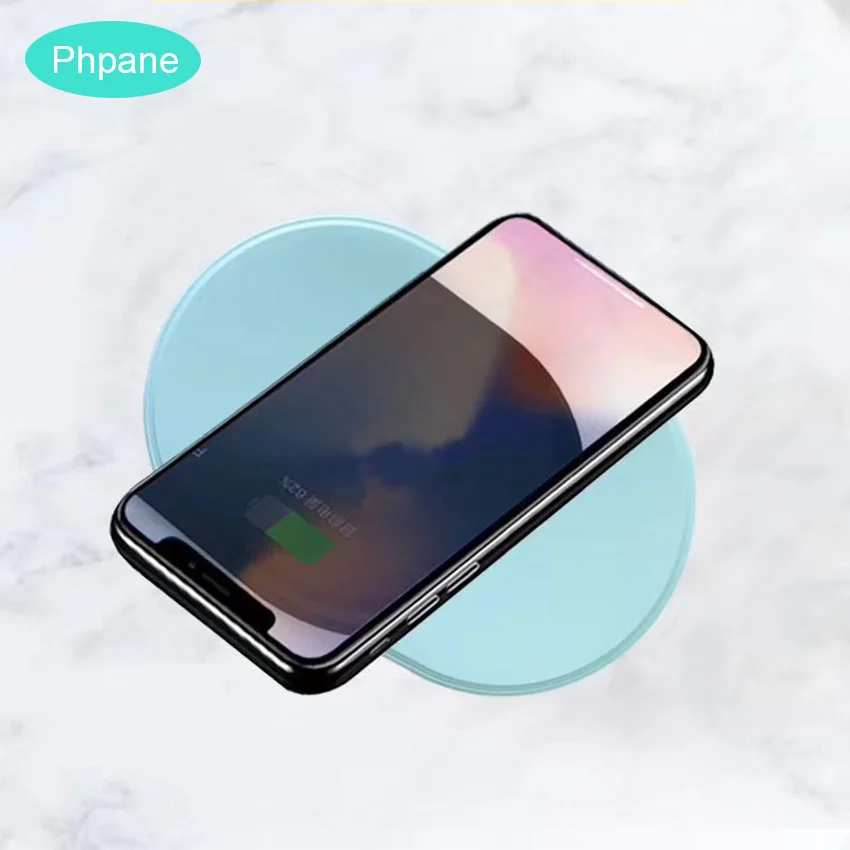 

10W Qi Wireless Charger for iPhone X/XS Max XR 8 Plus Wireless Charging pad for Samsung S9 S10+ Note 9 8 Base Fast Charger