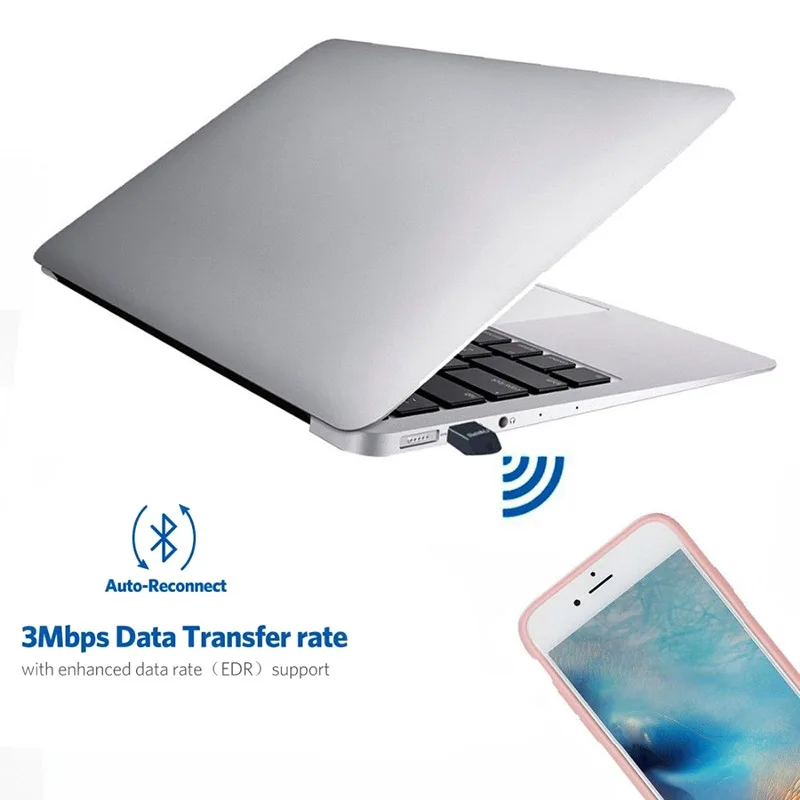 Bluetooth 4 0 CSR адаптер двойного режима Беспроводной USB ключ передатчик DJA99|Адаптеры и