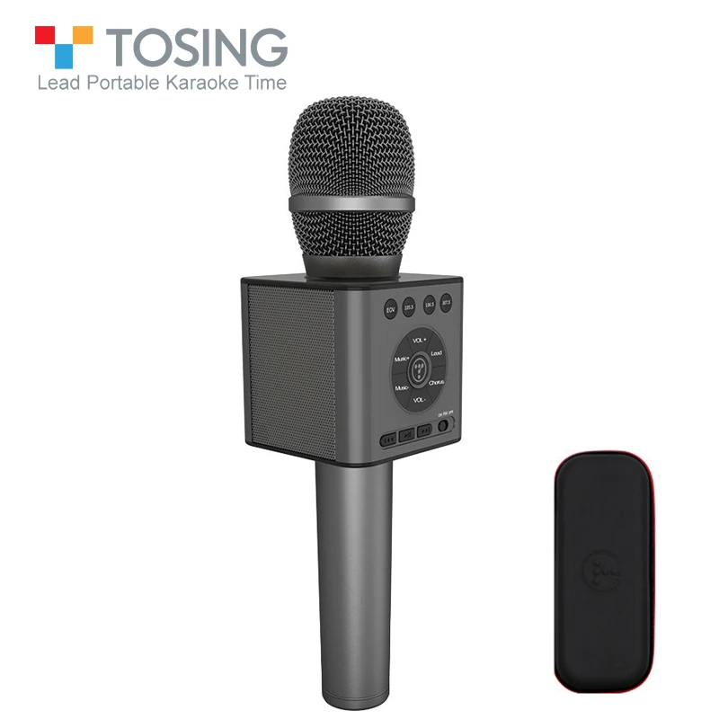 TOSING Q12 Karaoke Microphone Speaker Car KTV Chorus Microphone Party