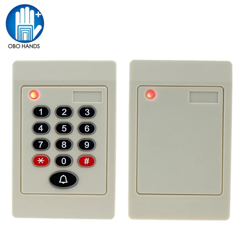 

Waterproof Door Entry Electronic Proximity Smart 125khz rfid card reader with Keydoard