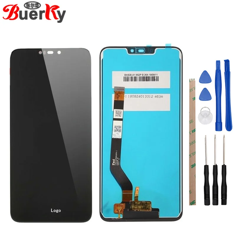 

BKparts 6.26" LCD For Huawei Honor 8C LCD Display Touch Screen Digitizer Assembly Honor Play 8C BKK-AL10 LCD Display