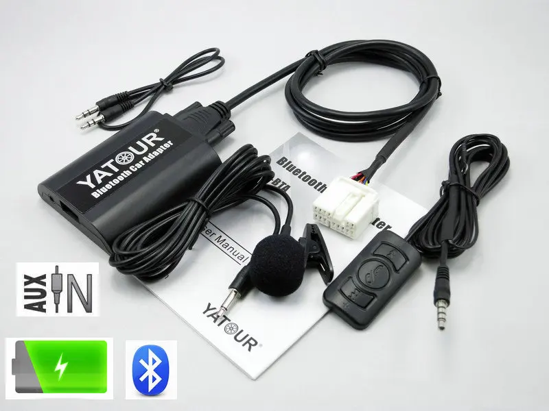 

Yatour Bluetooth Hands free car kit A2DP fits Honda Acura phone call music streaming adapter for smartphone